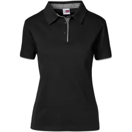 Ladies Delta Golf Shirt Black